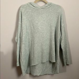 american eagle seafoam green hoodie top